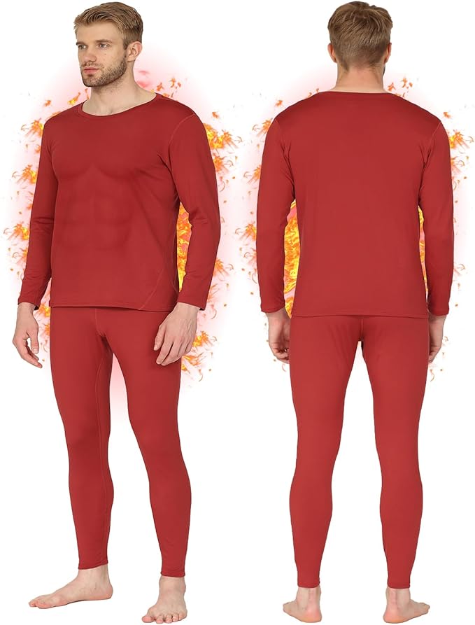 long johns thermal underwear for men skiing winter warm hunting gear fleece lined base layer set top bottom long johns thermal underwear for men skiing winter warm hunting gear fleece lined base layer set top bottom