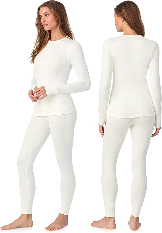 womens fleece lined thermal base layer set – long sleeve shirt & leggings for cold weather – lounge set for women womens fleece lined thermal base layer set – long sleeve shirt & leggings for cold weather – lounge set for women