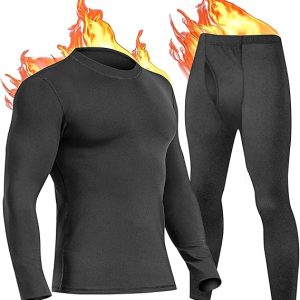 long johns thermal underwear set for men thermal base layer cold weather bottom top