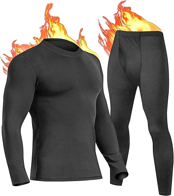 long johns thermal underwear set for men thermal base layer cold weather bottom top long johns thermal underwear set for men thermal base layer cold weather bottom top